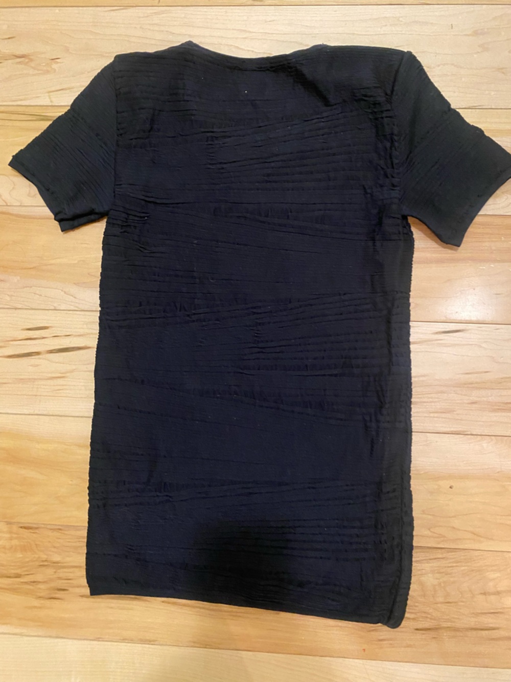 Wolford Black Short Sleeved Stretch Top size L